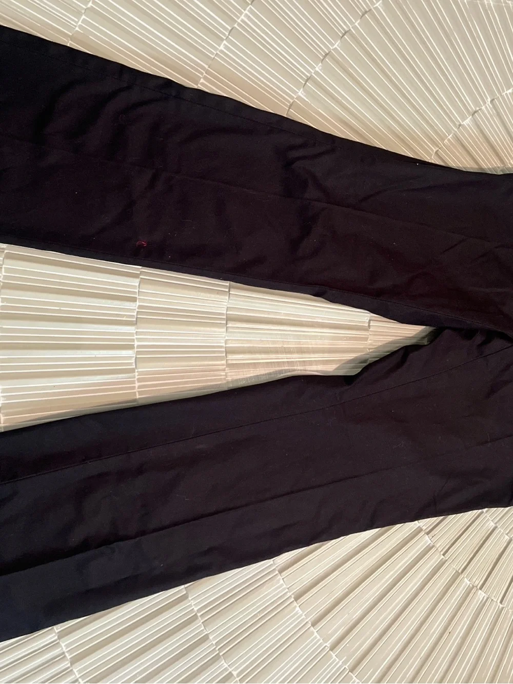 GAP Black Stretch Pants with Navy Label